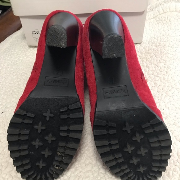 Red KISS boots - Picture 3 of 8